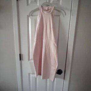 Lulus Blush Pink Sheath Dress Sleeveless Size S Small